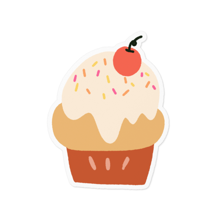 ステッカー - 100 x 100 (mm)