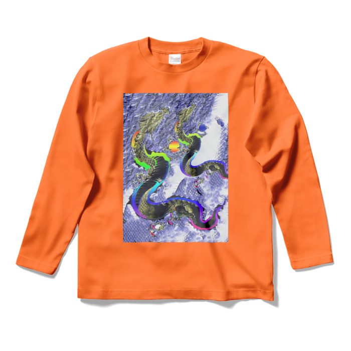 ロングスリーブTシャツ - S - オレンジ