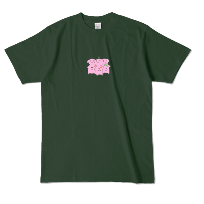 カラーTシャツ - L - フォレスト (濃色)