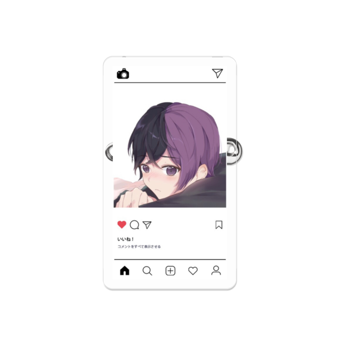 アクリルバッジ - 50 x 50 (mm)