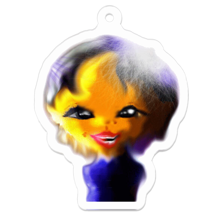 アクリルキーホルダー - 50 × 50 (mm)