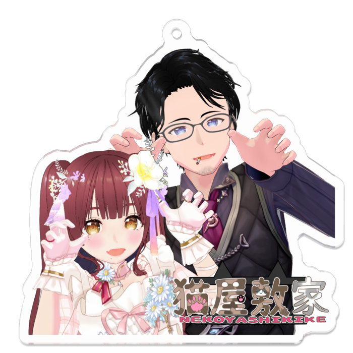 アクリルキーホルダー - 70 x 70 (mm)