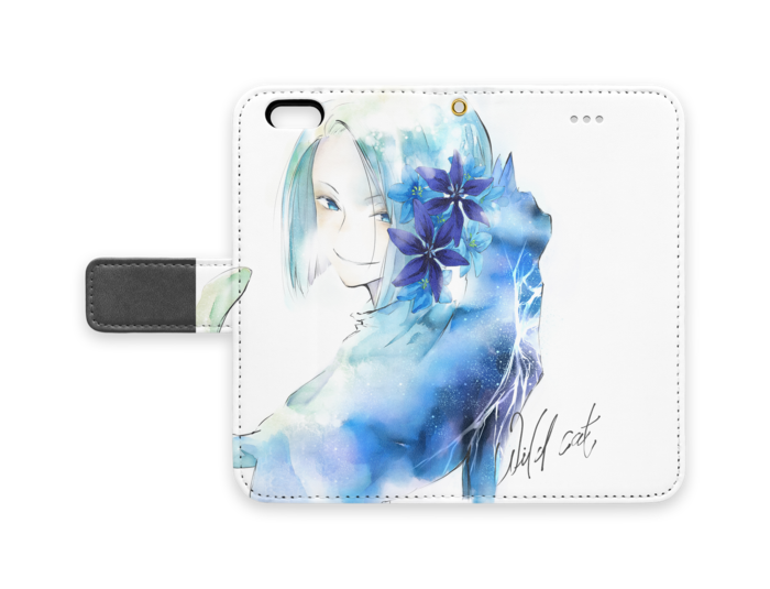 手帳型iPhoneケース - iPhone 6 / 6s - ストラップ穴 あり