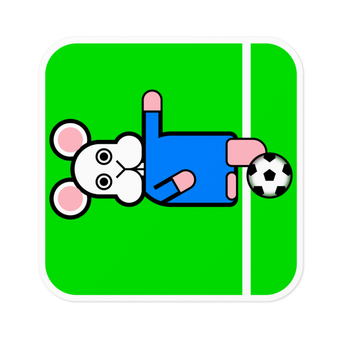 ステッカー - 100 x 100 (mm)