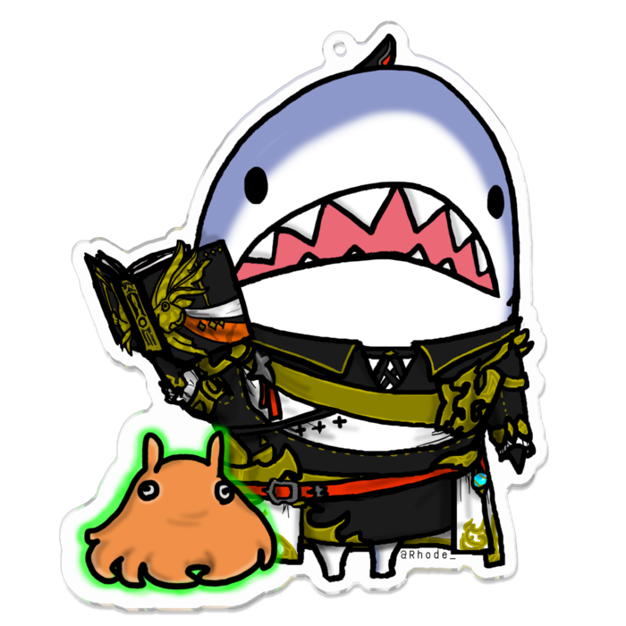 アクリルキーホルダー - 100 x 100 (mm)