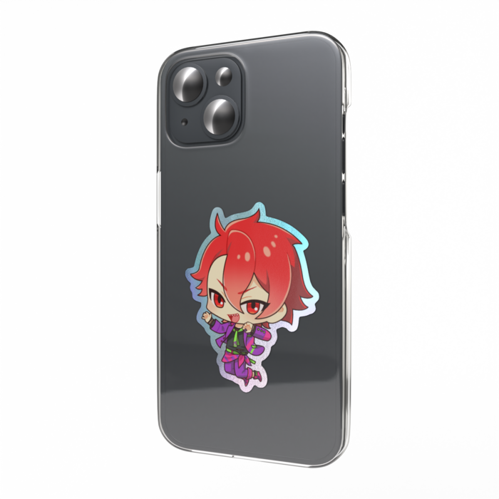 オーロラスマホステッカー - 日下部虎彦