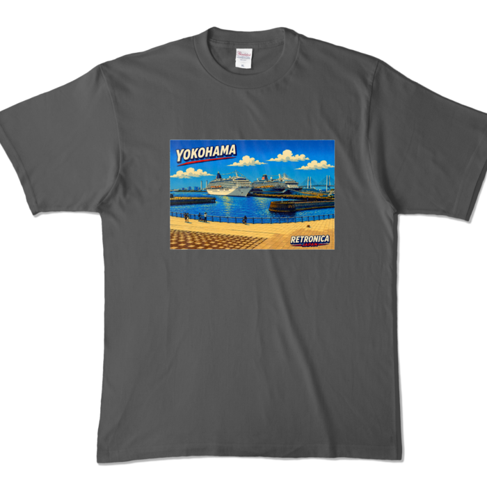 カラーTシャツ - XL - チャコール (濃色)