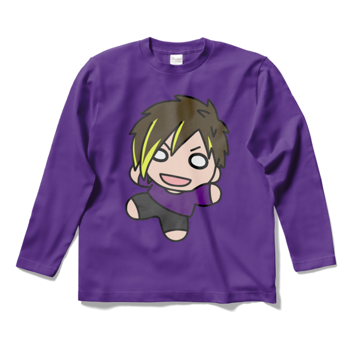 ロングスリーブTシャツ - S - パープル