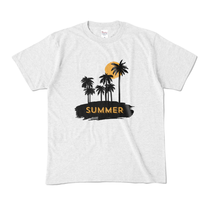 カラーTシャツ - M - アッシュ (淡色)