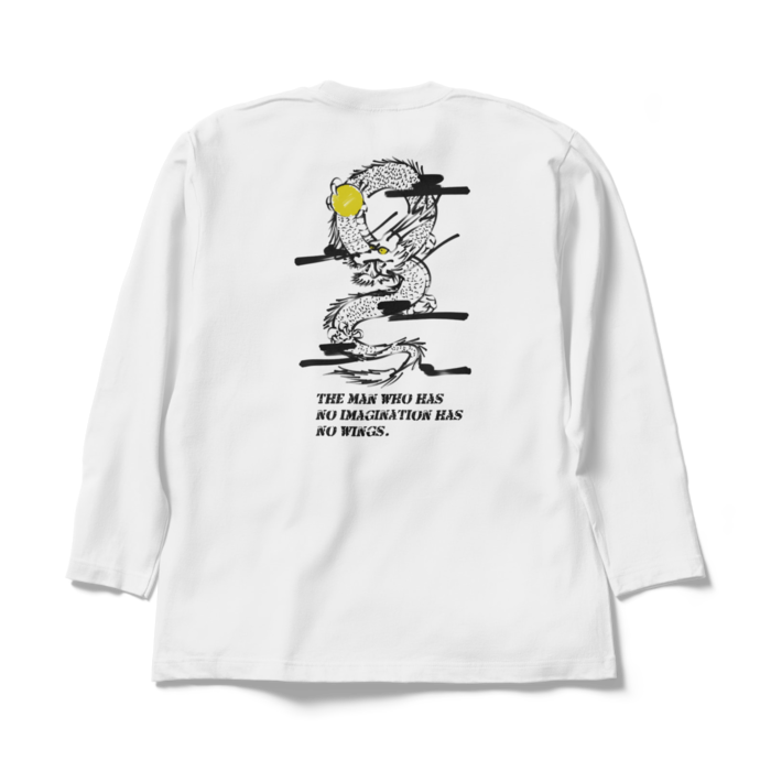 昇り龍 バックプリントTシャツ