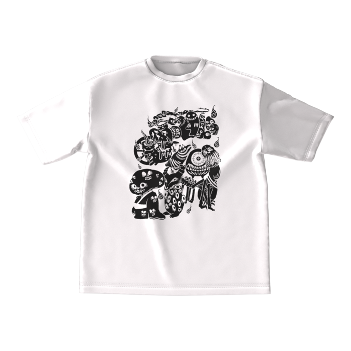 ビッグシルエットTシャツ - M - 正面