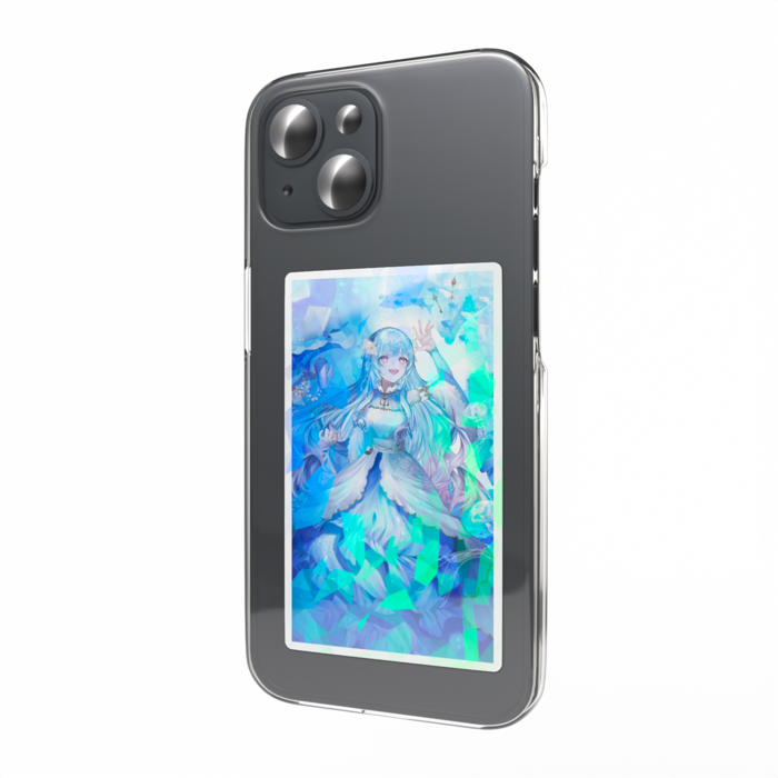 ホログラムスマホステッカー - W55 × H91mm 以内