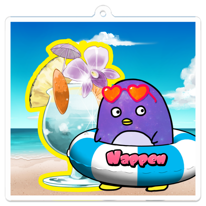 アクリルキーホルダー - 70 x 70 (mm)