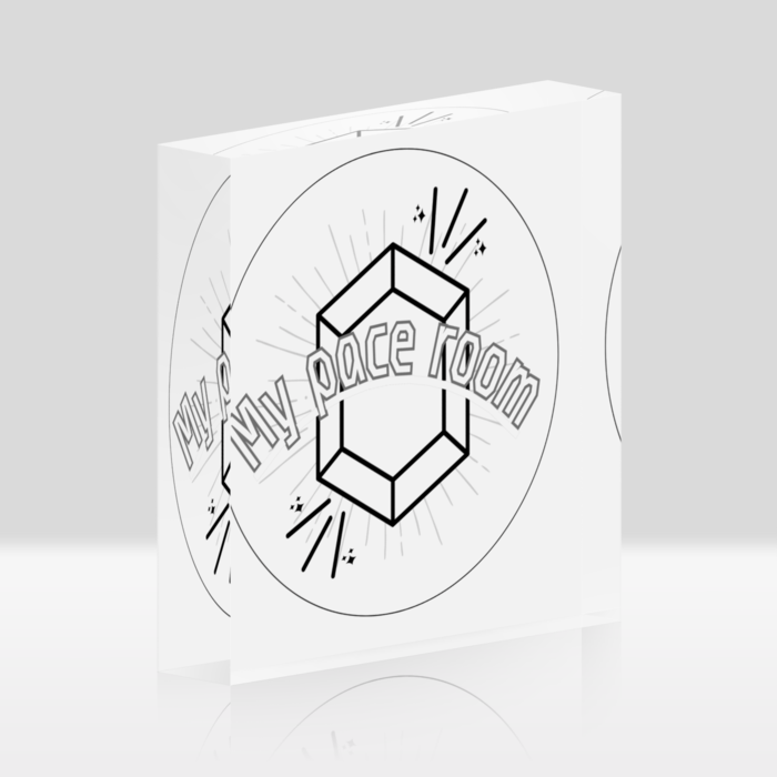 アクリルブロック - 100x100mm