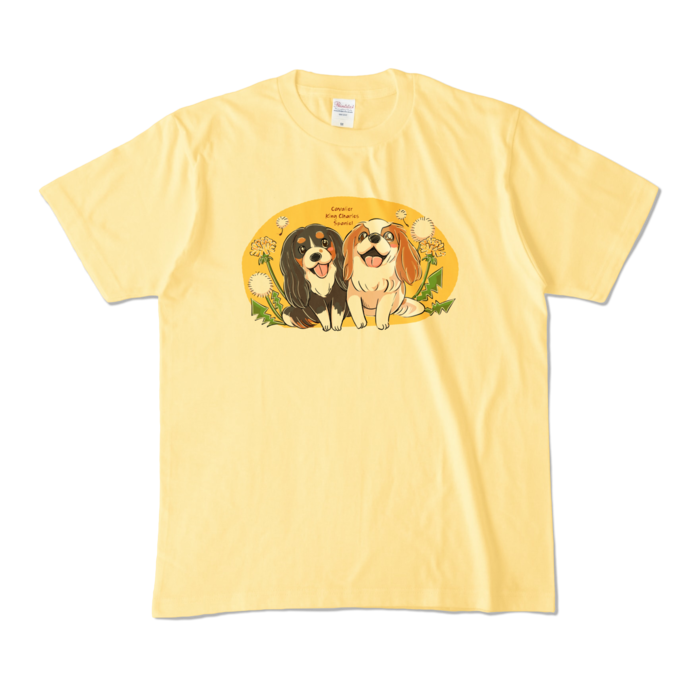 カラーTシャツ - M - ライトイエロー (淡色)
