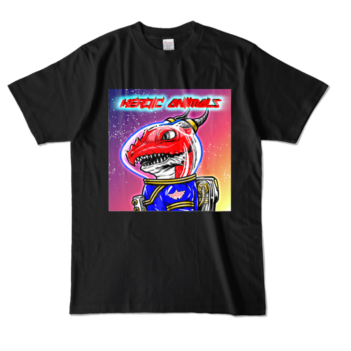 カラーTシャツ - L - ブラック (濃色)