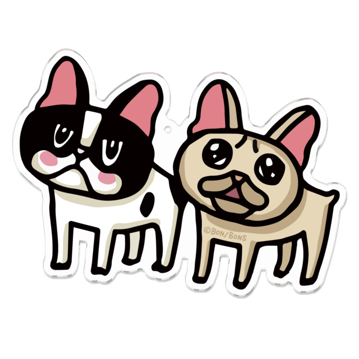 アクリルキーホルダー - 100 x 100 (mm)