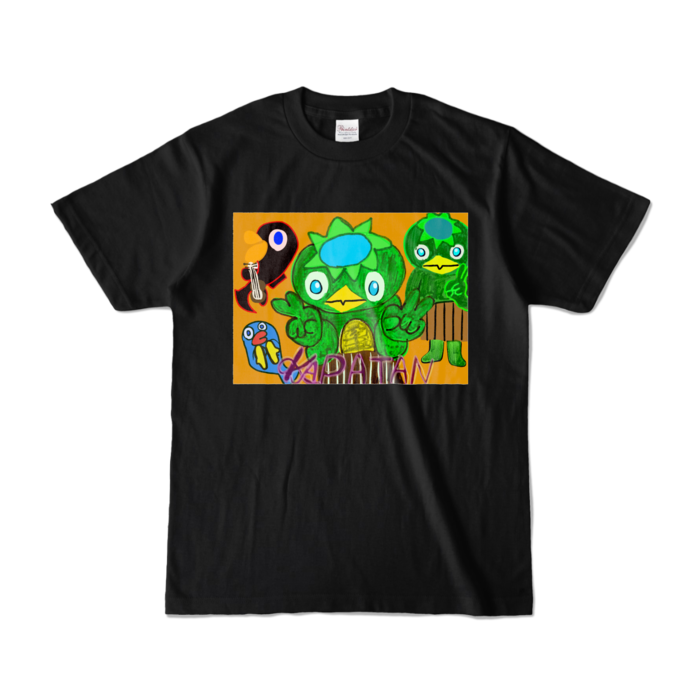 カラーTシャツ - S - ブラック (濃色)