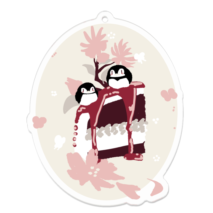 アクリルキーホルダー - 70 x 70 (mm)