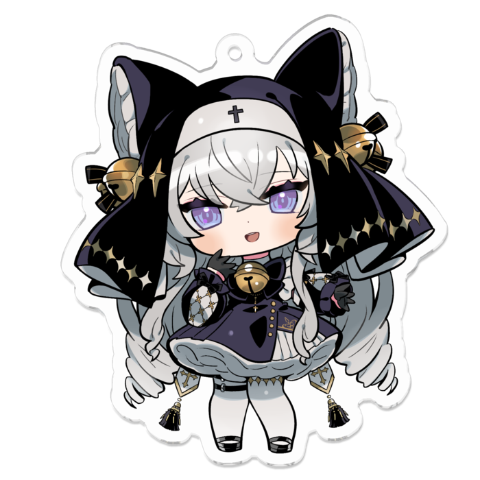 アクリルキーホルダー - 70 x 70 (mm)