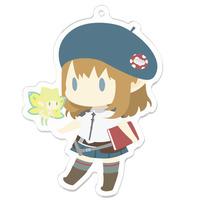 アクリルキーホルダー - 70 x 70 (mm)