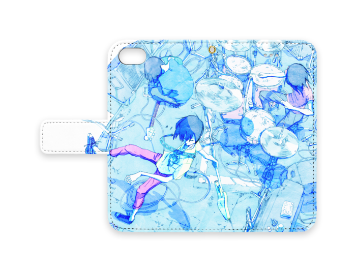 手帳型iPhoneケース - iPhone7 - ストラップ穴 あり