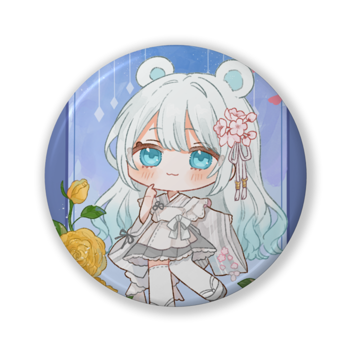 ①缶バッジ（バリュー） - 32mm