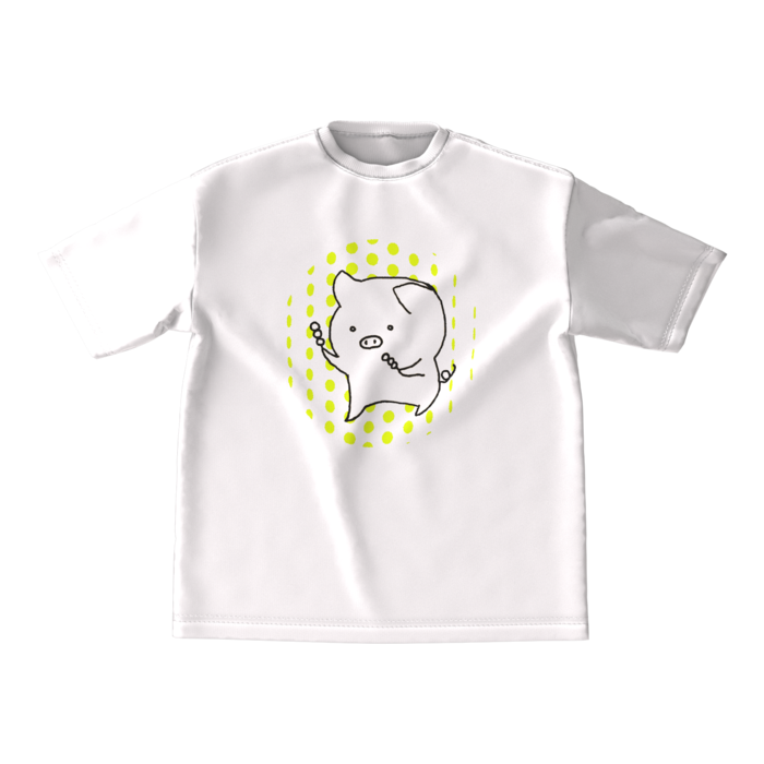 ビッグシルエットTシャツ - M - 正面