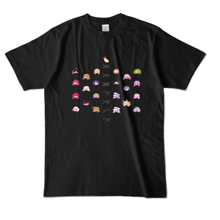 カラーTシャツ - L - ブラック (濃色)