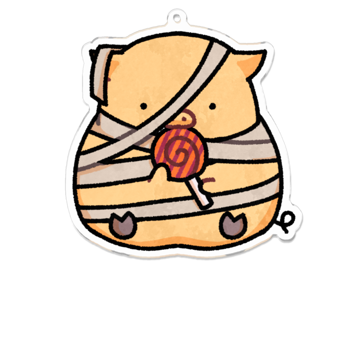 アクリルキーホルダー - 100 x 100 (mm)