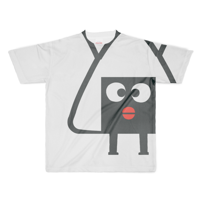 フルグラフィックTシャツ - XL - 正面印刷のみ