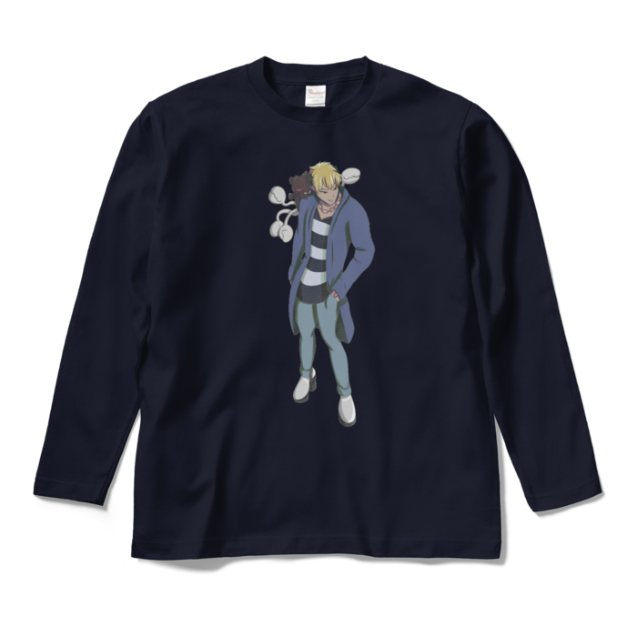 ロングスリーブTシャツ - M - ネイビー