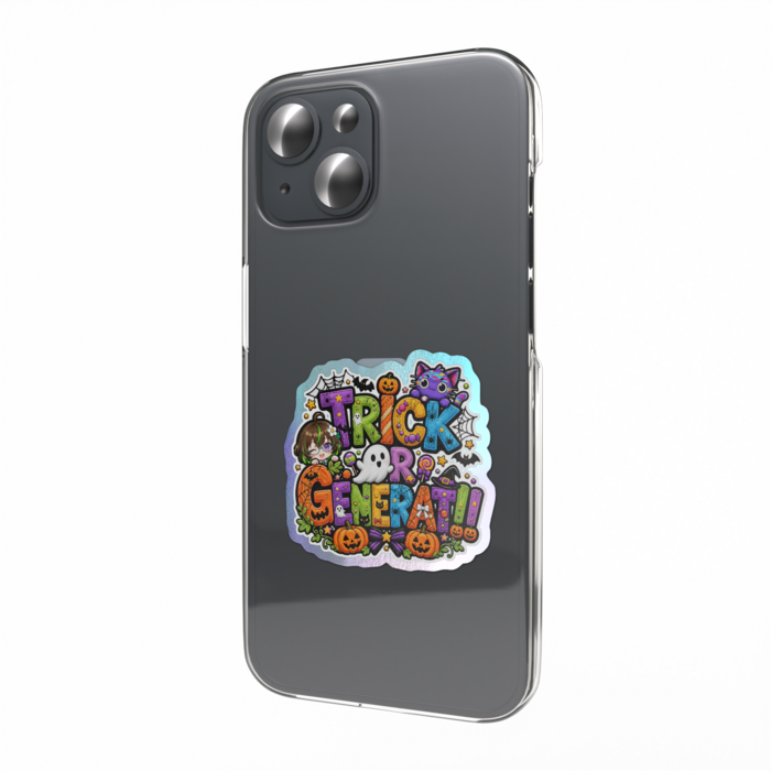 オーロラスマホステッカー - W55 × H91mm 以内