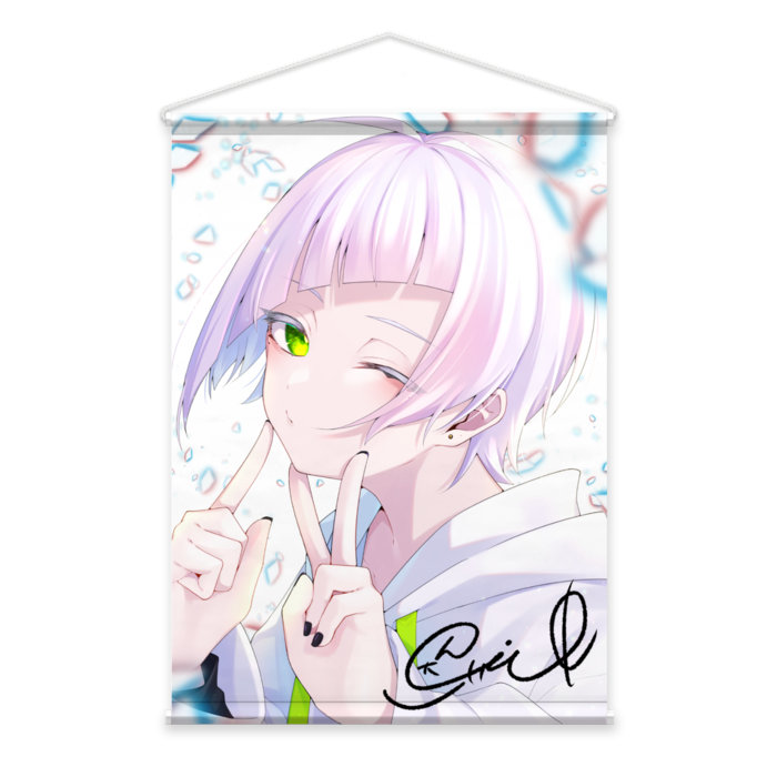 誕生日記念イラストタペストリー(サイン付き)