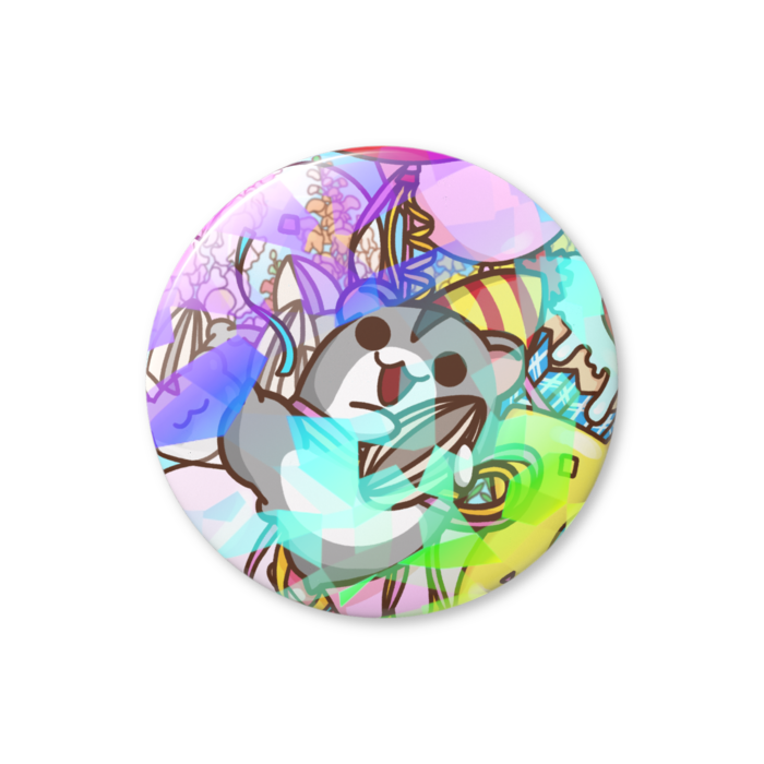 ホログラム缶バッジ - 44mm