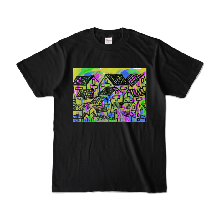 カラーTシャツ - S - ブラック (濃色)