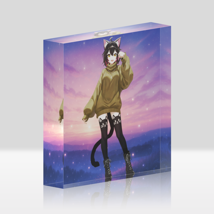 アクリルブロック - 100x100mm