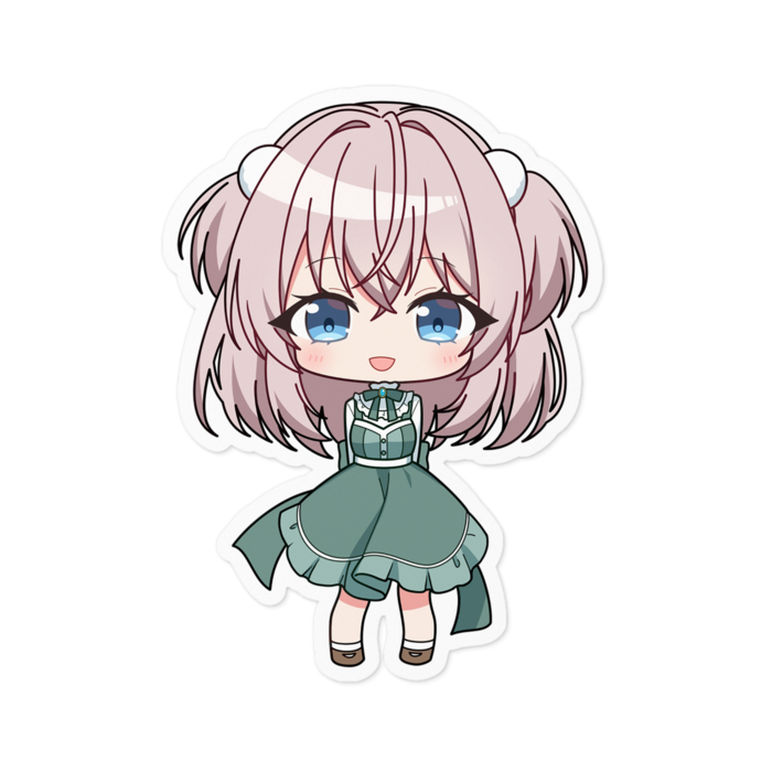 ステッカー - 100 x 100 (mm)