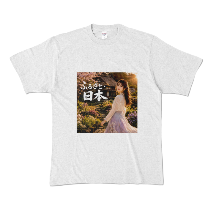 カラーTシャツ - XL - アッシュ （淡色）