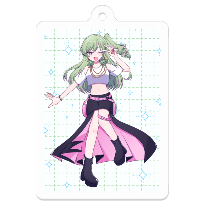 4周年アクキー① - 50 x 50 (mm)