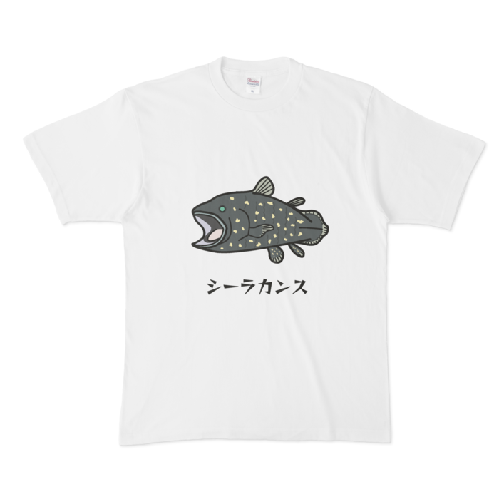 Tシャツ - XL - 白(文字あり)