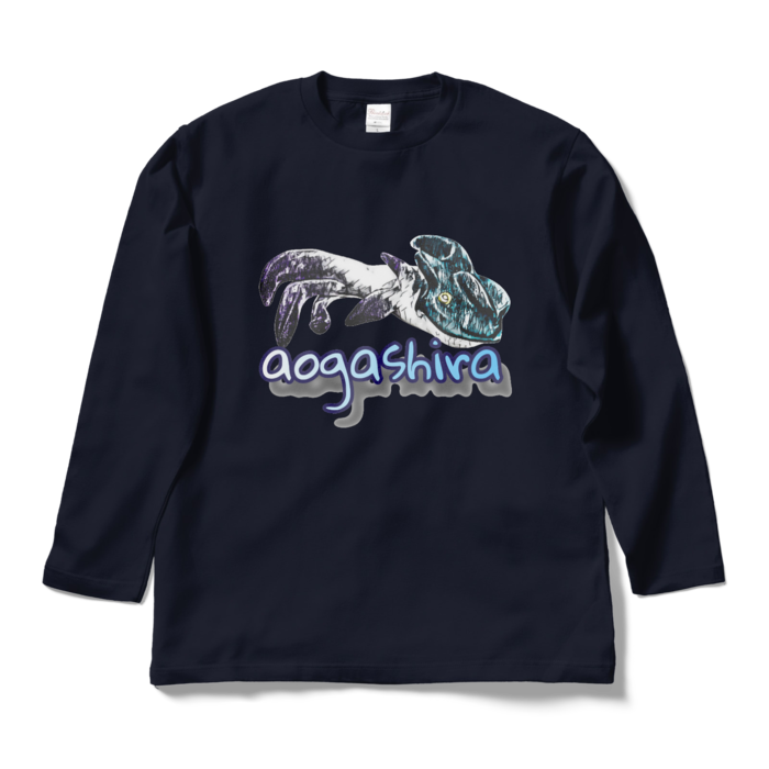 ロングスリーブTシャツ - L - ネイビー