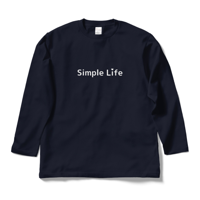 ロングスリーブTシャツ❤　紺色　L