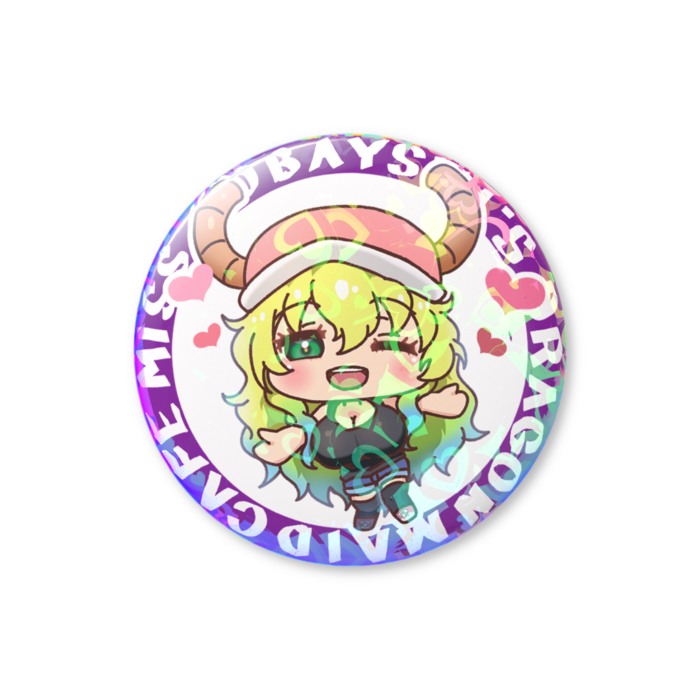 ホログラム缶バッジ - 56mm