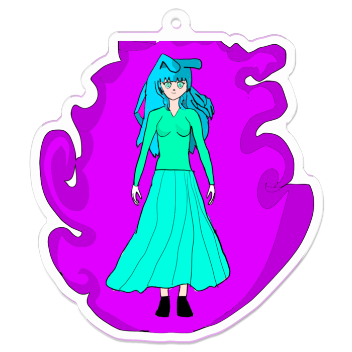 アクリルキーホルダー - 70 x 70 (mm)