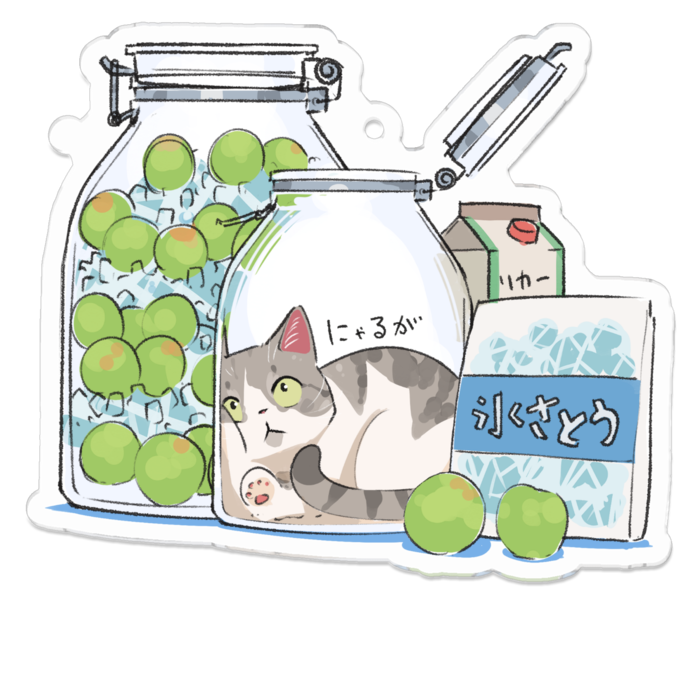 アクリルキーホルダー - 70 x 70 (mm)