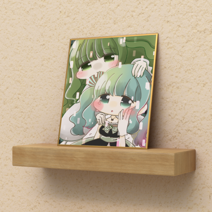 色紙 - ミニ（H135 × W120mm）