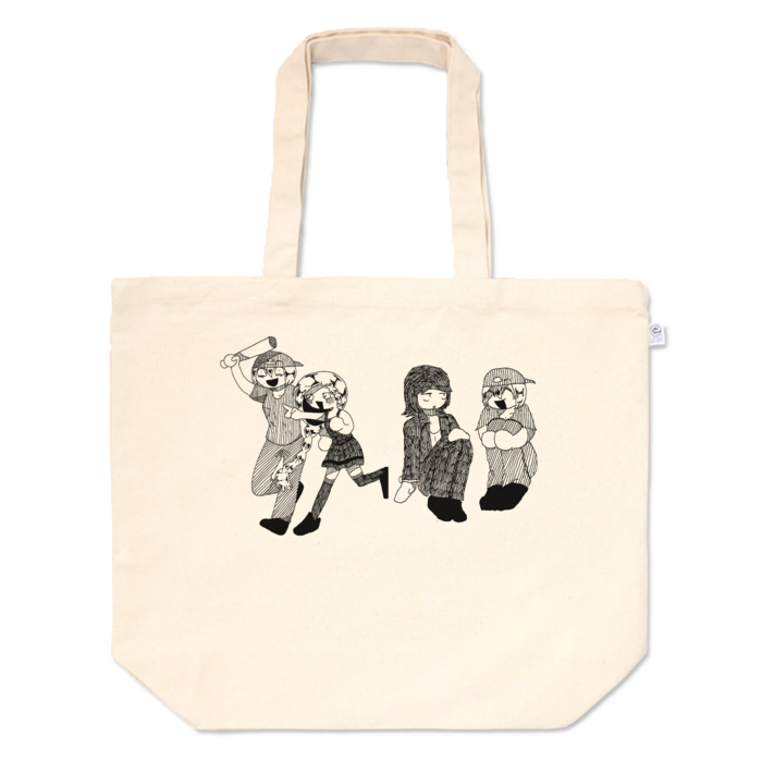 トートバッグ - L - プリント面積中