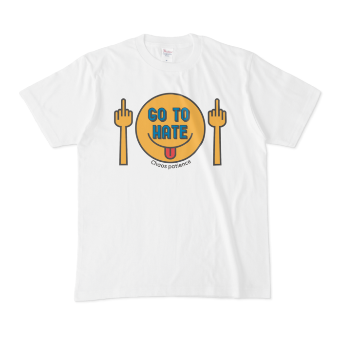 Hate Tシャツ - M - 白