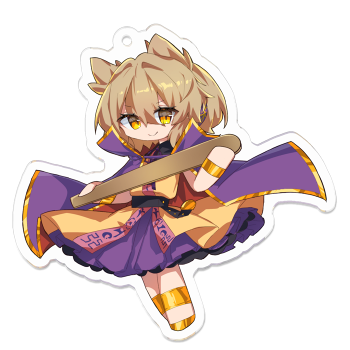 アクリルキーホルダー - 70 x 70 (mm)